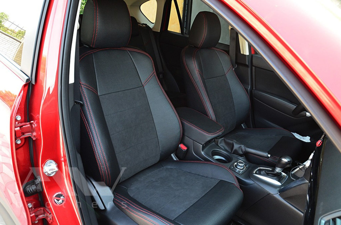 Set coprisedili su misura per Mazda CX-5 1 (2012-2017), Leather Style