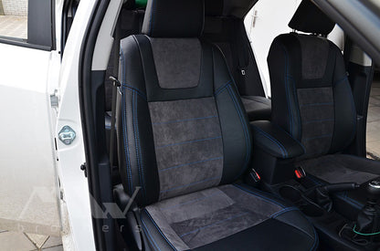 Set coprisedili su misura per Toyota Corolla (E170) (2013-2018), Leather Style