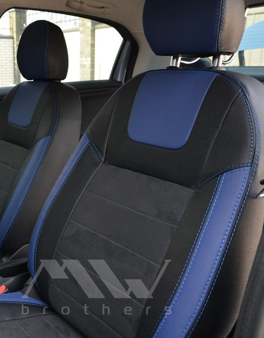 Set coprisedili su misura per Peugeot 301 (2013-oggi), Leather Style