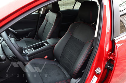 Set coprisedili su misura per Mazda 6 3 GJ (2012-2018), Leather Style