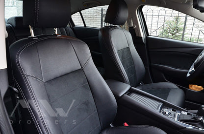 Set coprisedili su misura per Mazda 6 3 GJ (2012-2018), Leather Style