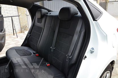 Set coprisedili su misura per Hyundai Accent IV (Solaris) (2011-2020), Leather Style