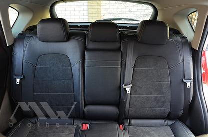 Maßgefertigte Sitzbezüge für Mazda CX-5 II (2017–2026), Lederoptik