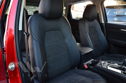 Maßgefertigte Sitzbezüge für Mazda CX-5 II (2017–2026), Lederoptik