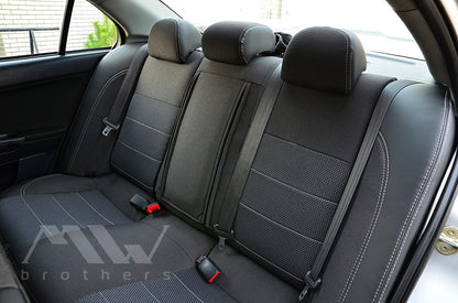 Set coprisedili su misura per Mitsubishi Lancer X 2L (2007-2019), Comfort Style