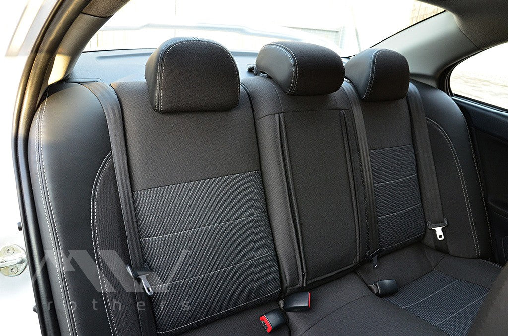 Set coprisedili su misura per Mitsubishi Lancer X 2L (2007-2019), Comfort Style