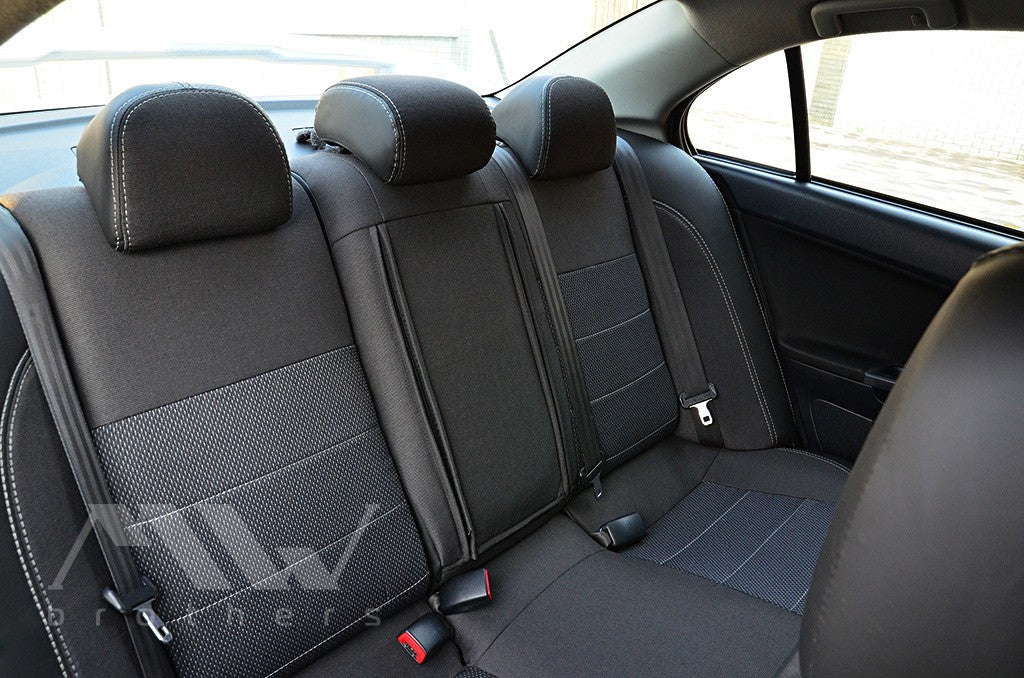 Set coprisedili su misura per Mitsubishi Lancer X 2L (2007-2019), Comfort Style