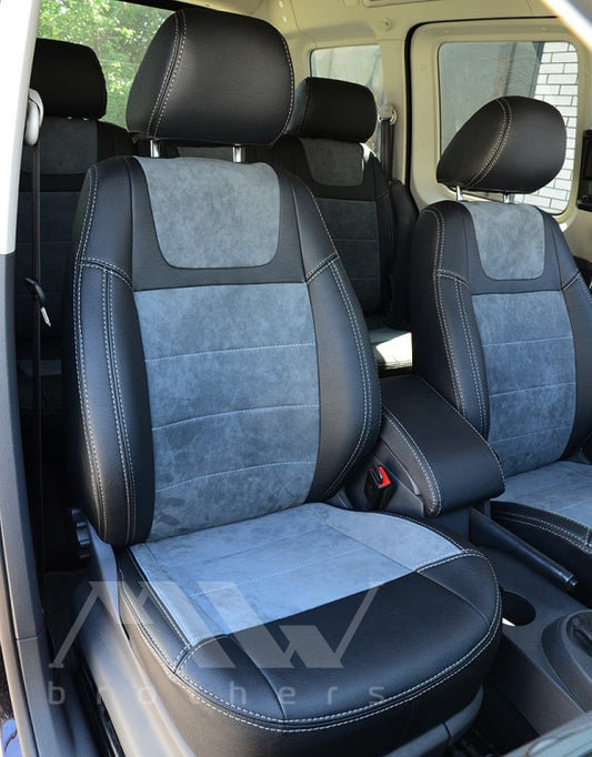 Set coprisedili su misura per Volkswagen Caddy 3 (2K) (2003-2015), Leather Style
