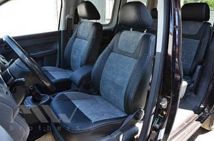 Set coprisedili su misura per Volkswagen Caddy 3 (2K) (2003-2015), Leather Style