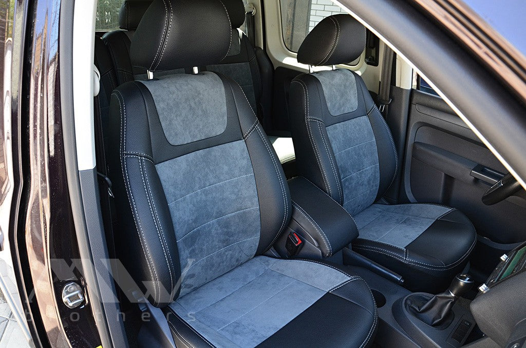 Set coprisedili su misura per Volkswagen Caddy 3 (2K) (2003-2015), Leather Style