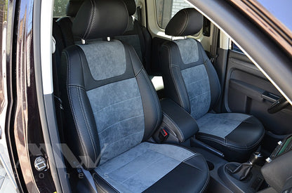 Set coprisedili su misura per Volkswagen Caddy 3 (2K) (2003-2015), Leather Style