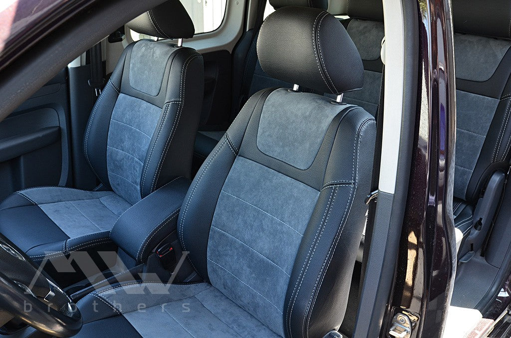 Set coprisedili su misura per Volkswagen Caddy 3 (2K) (2003-2015), Leather Style