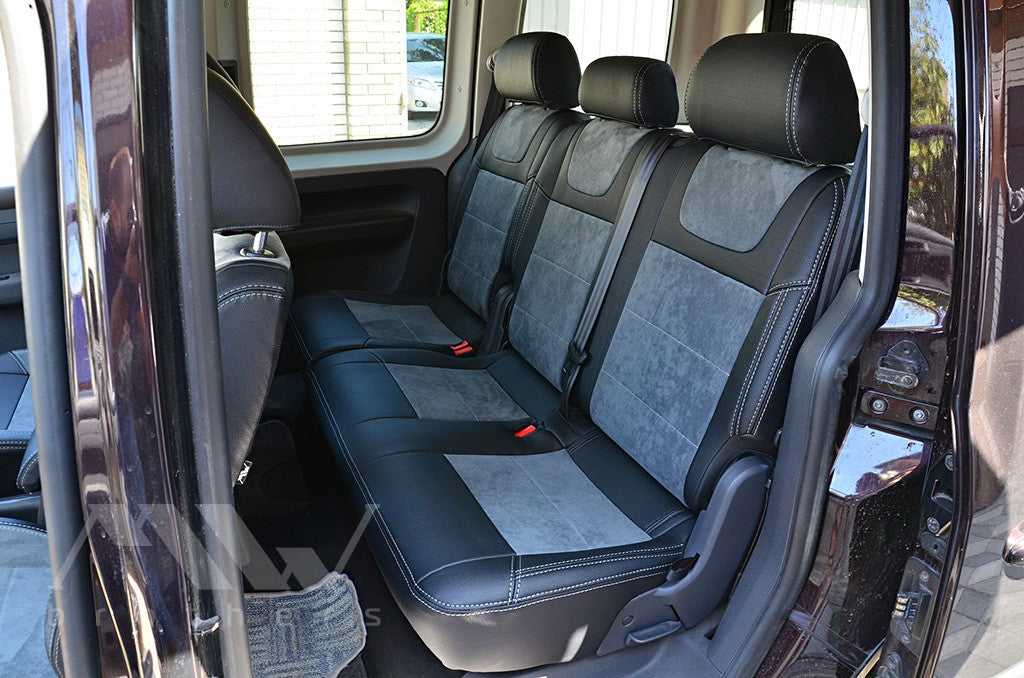 Set coprisedili su misura per Volkswagen Caddy 3 (2K) (2003-2015), Leather Style