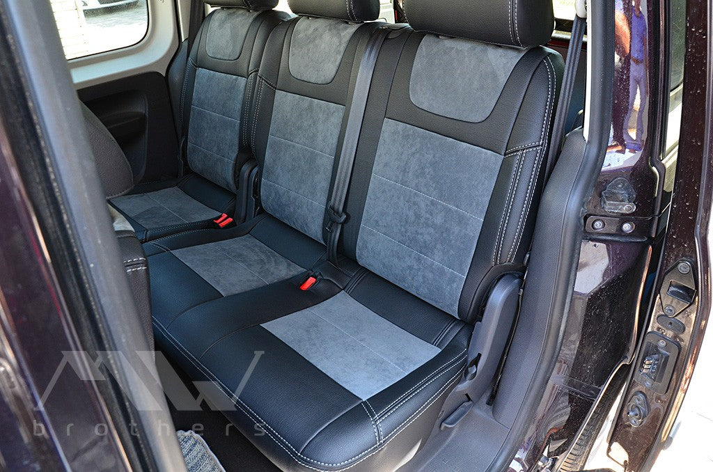 Set coprisedili su misura per Volkswagen Caddy 3 (2K) (2003-2015), Leather Style