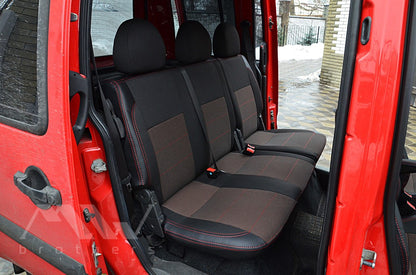 Set coprisedili su misura per Fiat Doblo 1 (2000-2015), Comfort Style