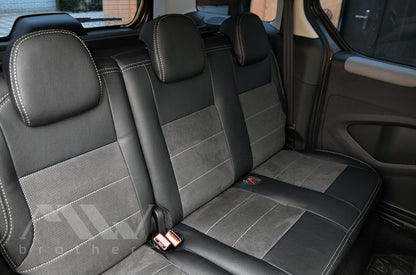 Set coprisedili su misura per Peugeot Partner 2 (2008-2018), Leather Style