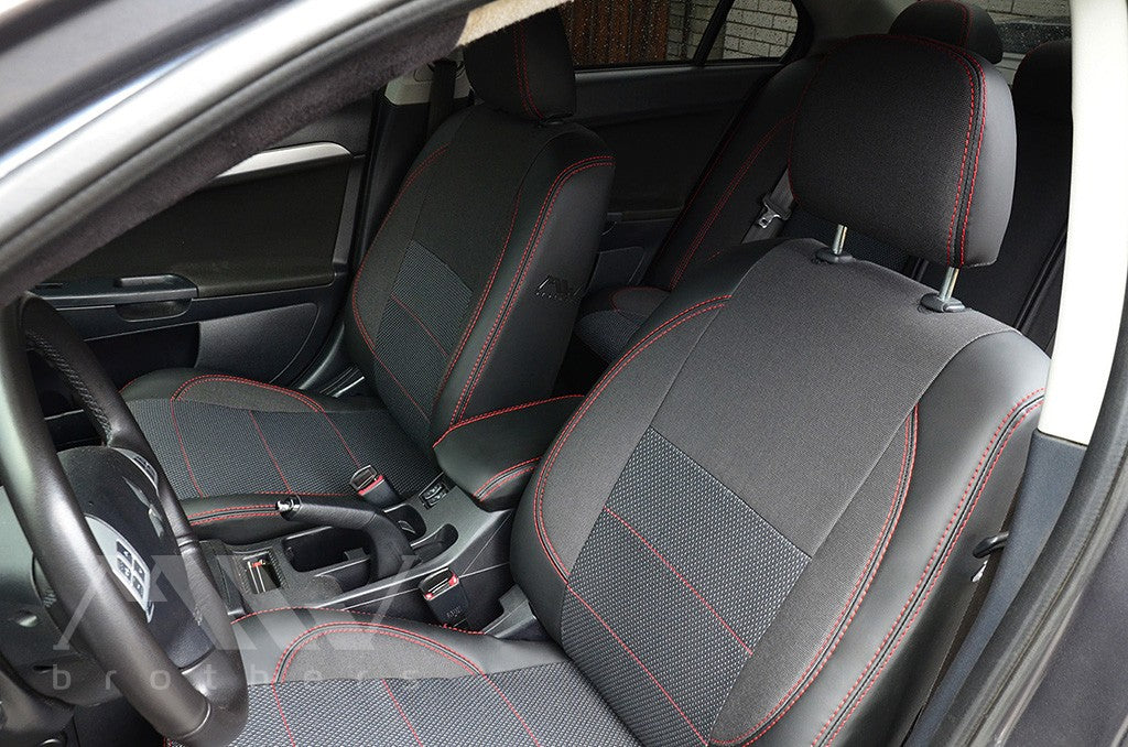 Set coprisedili su misura per Mitsubishi Lancer X 2L (2007-2019), Comfort Style