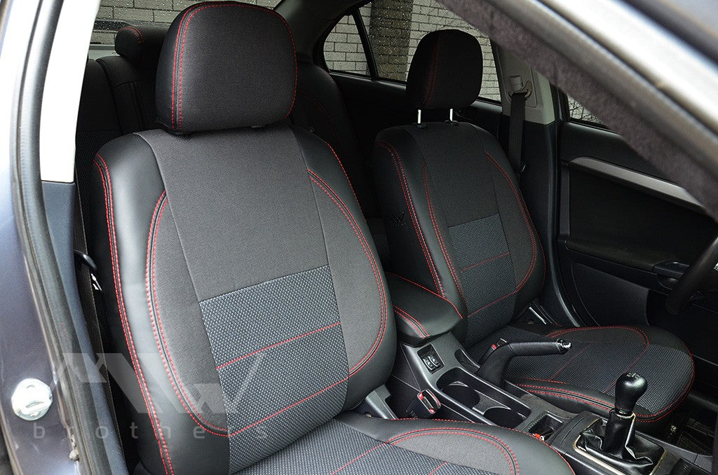 Set coprisedili su misura per Mitsubishi Lancer X 2L (2007-2019), Comfort Style