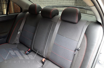 Set coprisedili su misura per Mitsubishi Lancer X 2L (2007-2019), Comfort Style
