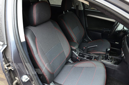 Set coprisedili su misura per Mitsubishi Lancer X 2L (2007-2019), Comfort Style