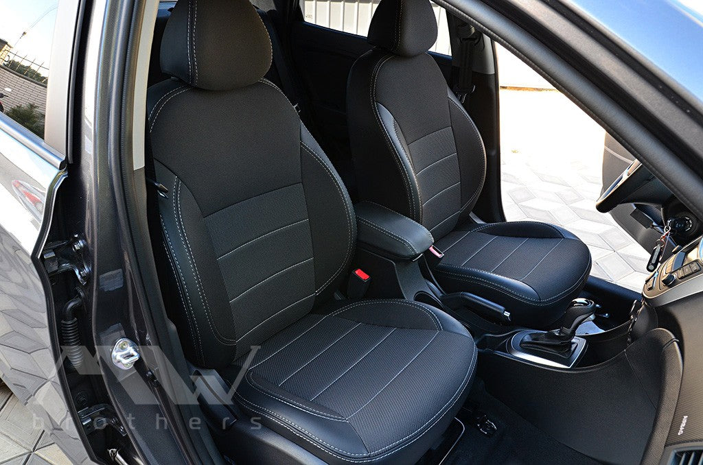 Set coprisedili su misura per Hyundai Accent RB Solaris (2010-2019), Comofrt Style