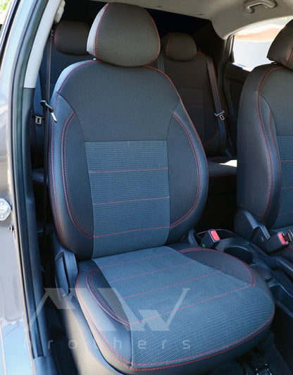Set coprisedili su misura per Hyundai Accent RB Solaris (2010-2019), Comofrt Style