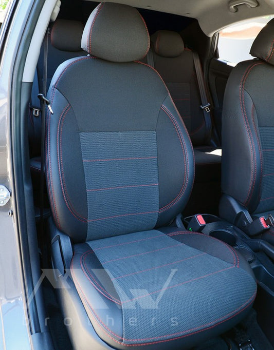 Set coprisedili su misura per Hyundai Accent RB Solaris (2010-2019), Comofrt Style