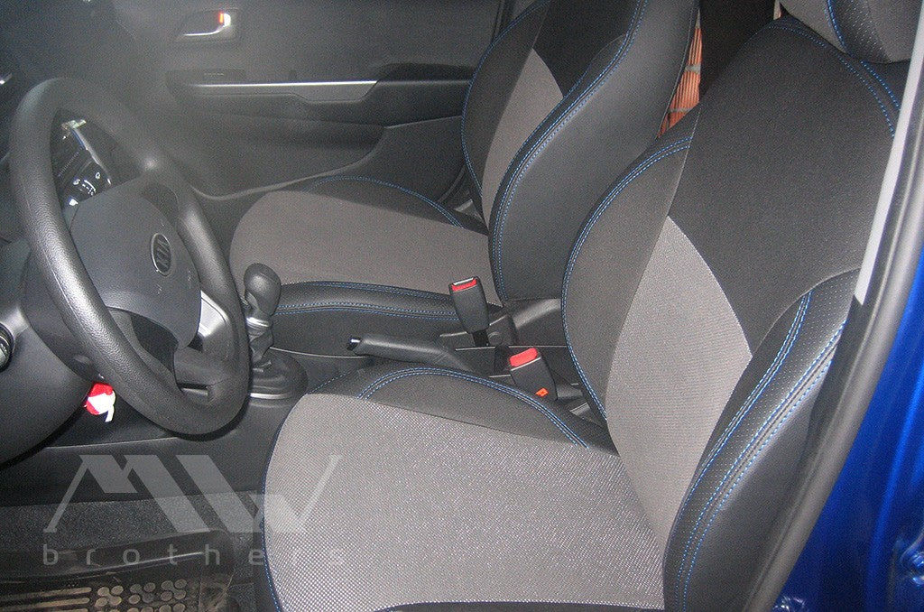 Set coprisedili su misura per Hyundai Accent RB Solaris (2010-2019), Comofrt Style