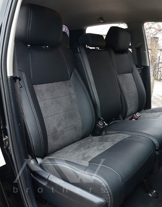 Set coprisedili su misura per Toyota Tundra 3 (XK50) (2014-2021), Leather Style