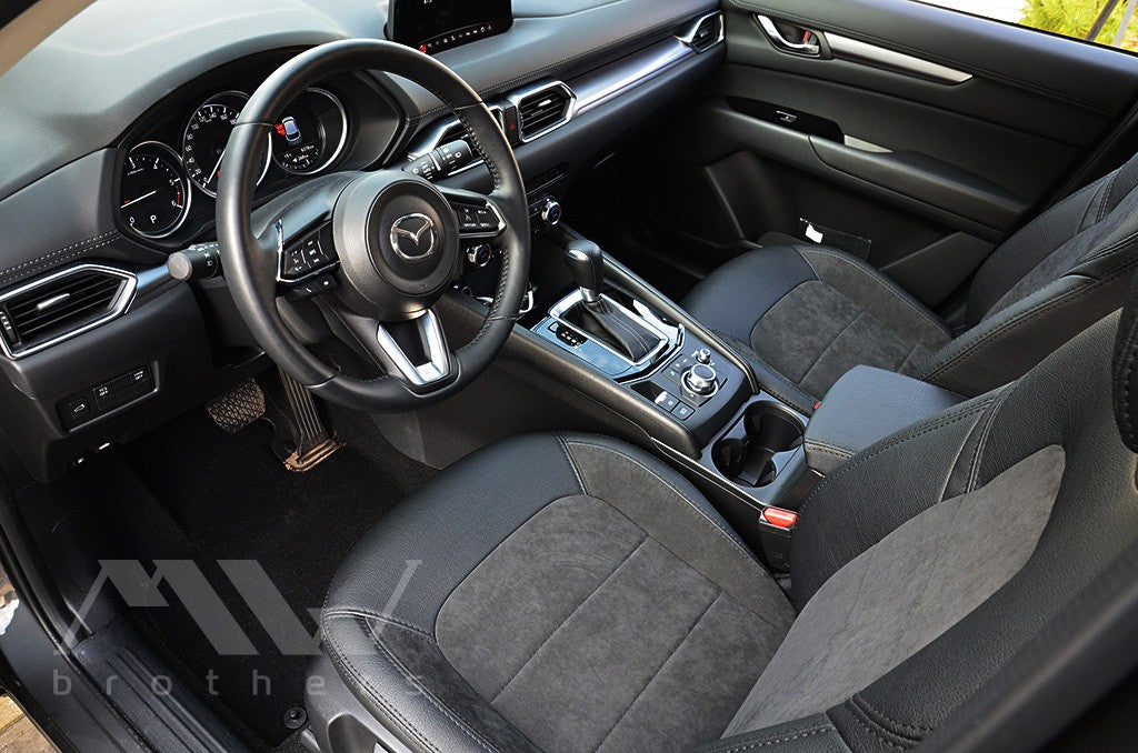 Maßgefertigte Sitzbezüge für Mazda CX-5 II (2017–2026), Lederoptik