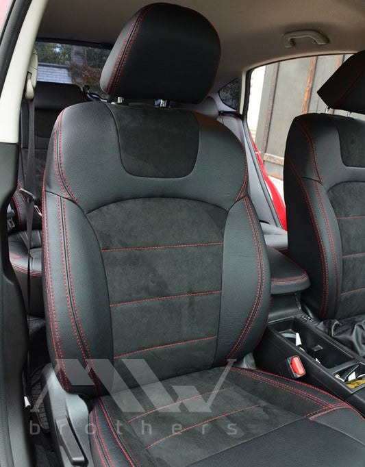 Set coprisedili su misura per Subaru XV (2011-2017), Leather Style