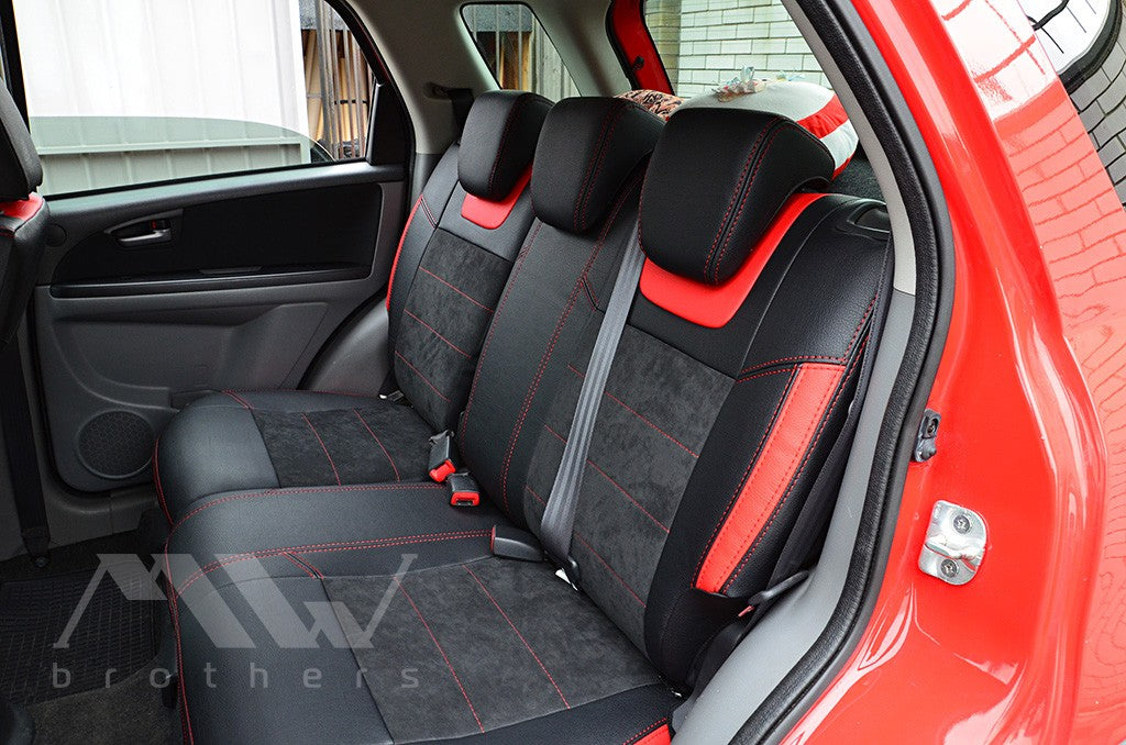 Set coprisedili su misura per Suzuki SX4 I (2006-2014), Leather Style