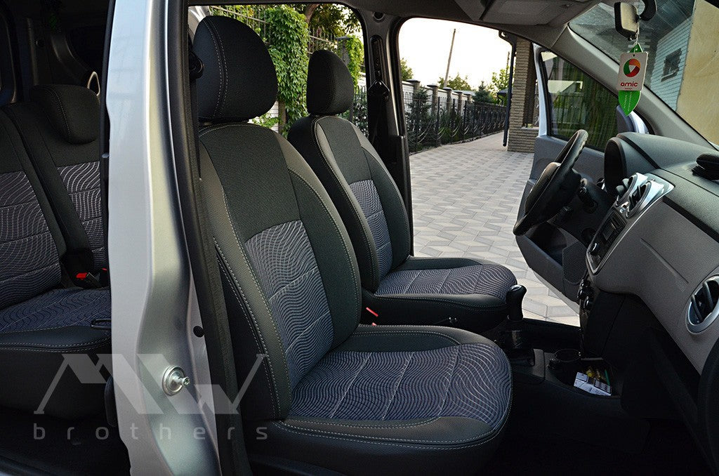 Maßgeschneiderte Sitzbezüge für Dacia / Renault Dokker (2012-2021), Comfort Style