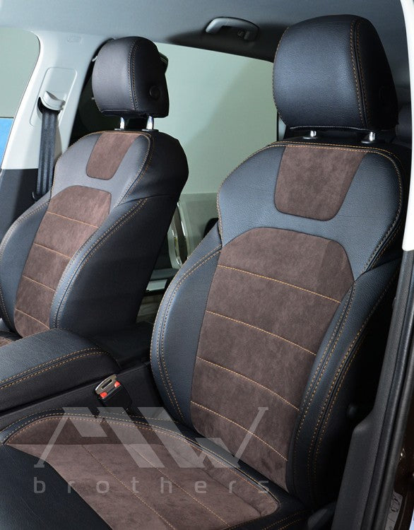 Set  coprisedili su misura per Skoda Kodiaq (2017-2024), Leather Style