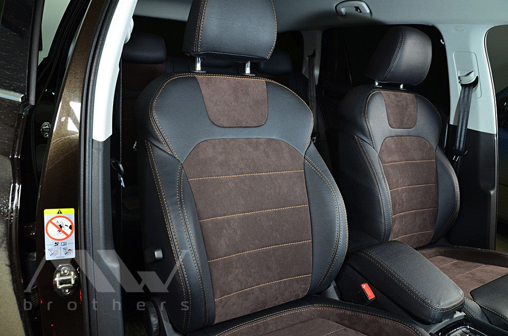 Set  coprisedili su misura per Skoda Kodiaq (2017-2024), Leather Style
