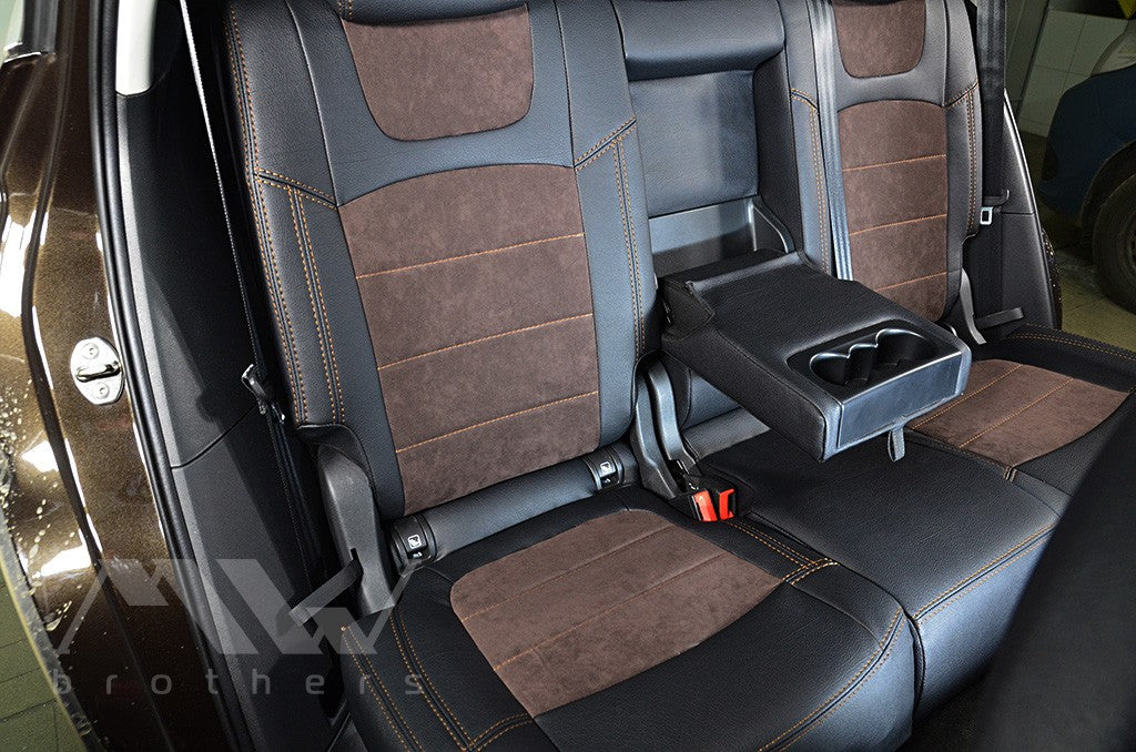 Set  coprisedili su misura per Skoda Kodiaq (2017-2024), Leather Style