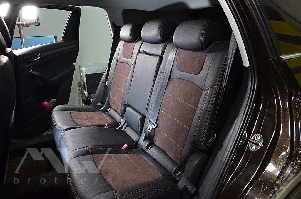 Set  coprisedili su misura per Skoda Kodiaq (2017-2024), Leather Style