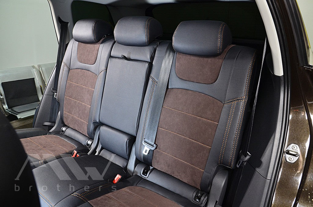 Set  coprisedili su misura per Skoda Kodiaq (2017-2024), Leather Style