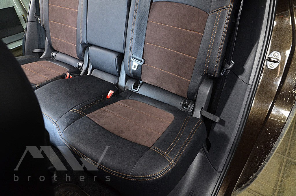 Set  coprisedili su misura per Skoda Kodiaq (2017-2024), Leather Style