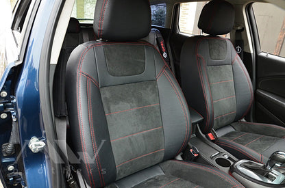 Set coprisedili su misura per Opel Astra J (2009-2020), Leather Style