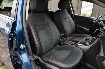 Set coprisedili su misura per Opel Astra J (2009-2020), Leather Style