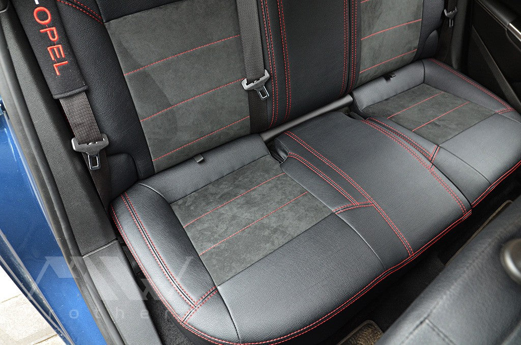 Set coprisedili su misura per Opel Astra J (2009-2020), Leather Style