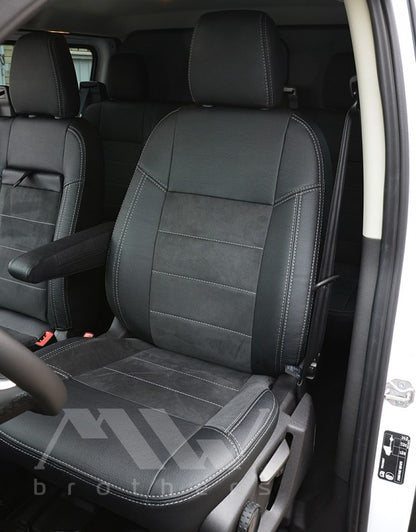 Set coprisedili su misura per Ford Transit Custom (2012-2023), Leather Style