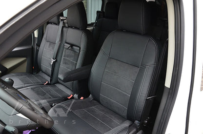 Set coprisedili su misura per Ford Transit Custom (2012-2023), Leather Style