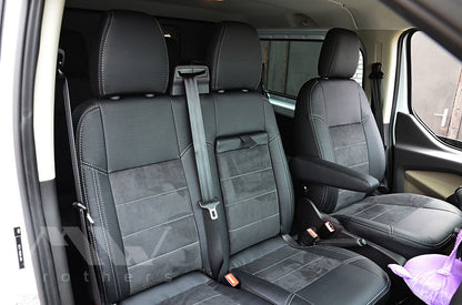 Set coprisedili su misura per Ford Transit Custom (2012-2023), Leather Style