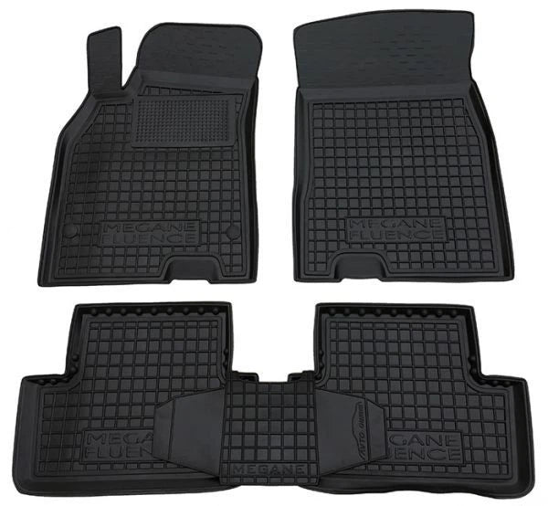Set tappetini di gomma su misura per Renault Megane 3 (2008-2016)