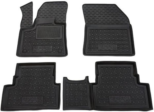 Set tappetini di gomma su misura per  Peugeot 3008 2 (2017-2024)