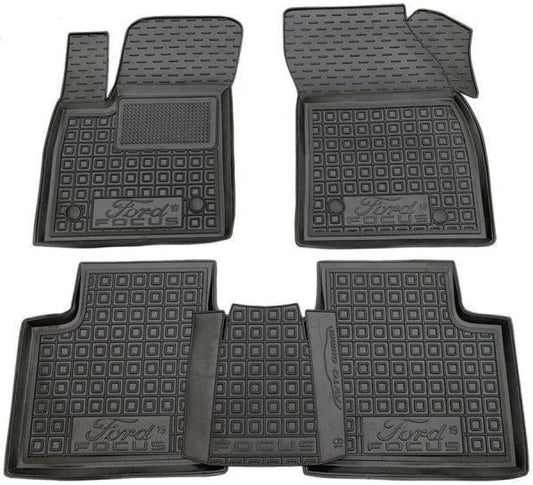 Set tappetini di gomma su misura per Ford Focus 4 (2018-2025)