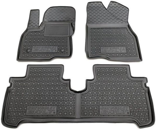 Set tappetini di gomma su misura per Chevrolet Bolt EV (2016-2023)