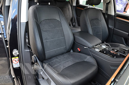 Set coprisedili su misura per Volkswagen Touareg 3 (CR) (2018-oggi), Leather Style
